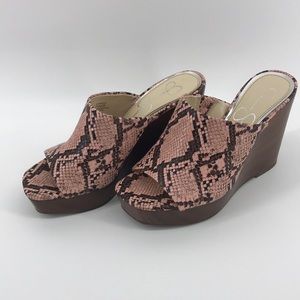 Jessica Simpson Shantelle Wedge Slide Sandal